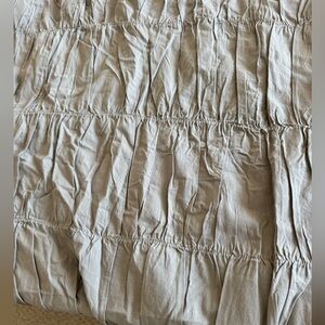 Pottery Barn Teen grey duvet. New( washed). Twin. 2 target sheets new